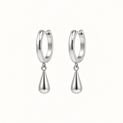 Flow Drop Huggies - Silver