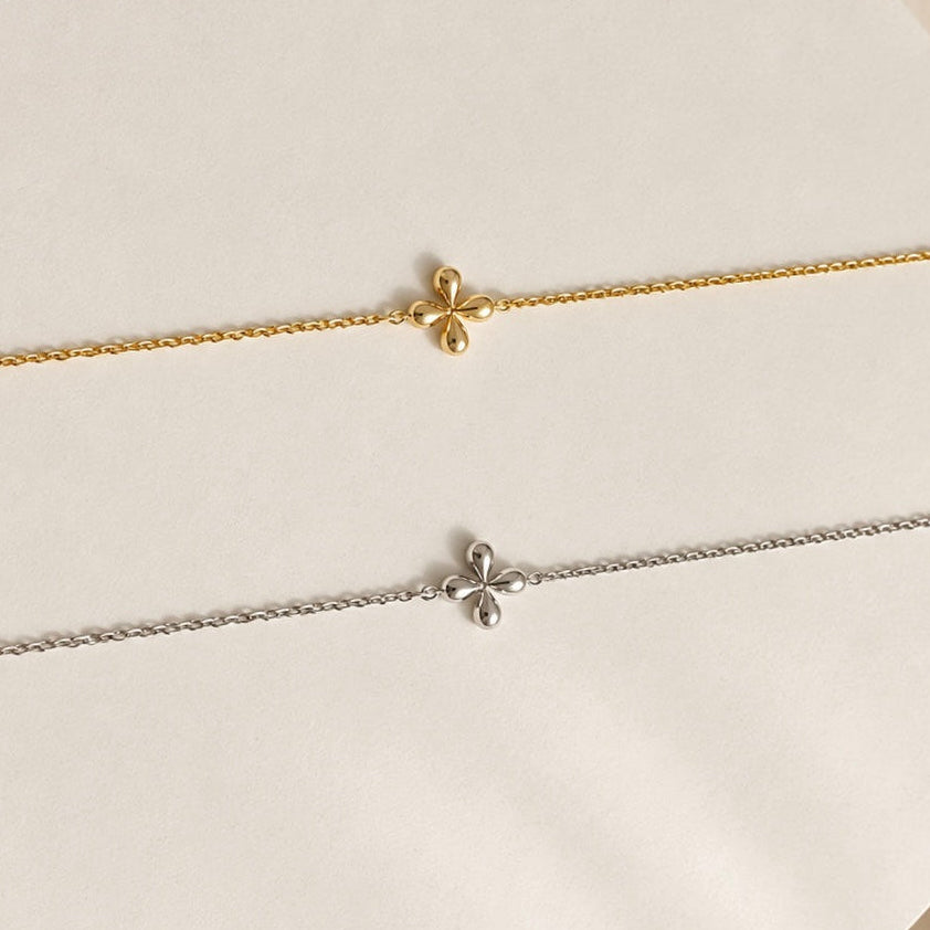 Petal Petite Bracelet - Silver